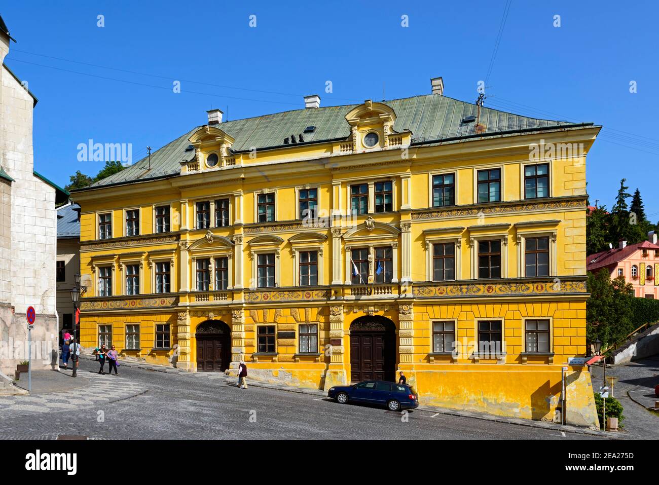 Staatsarchiv, Banska Stiavnica, Region Pohronie, Slowakei Stockfoto
