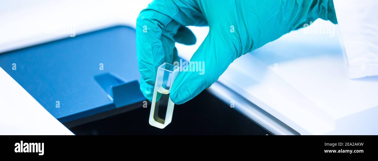 Pharmazeut Entwicklung neuer Medikamente in einer Pharmaindustrie Stockfoto