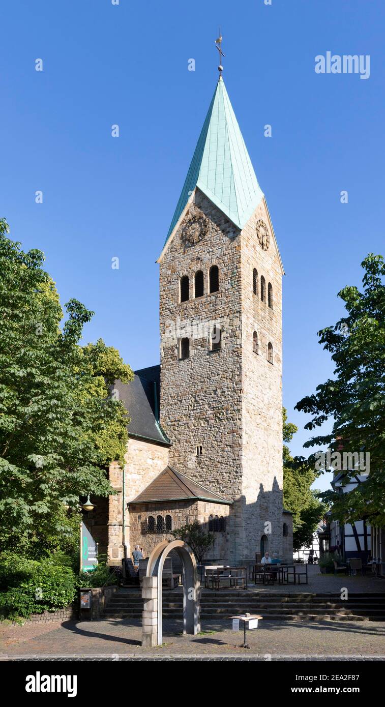 St. Peter's Catholic Church, Waltrop, Ruhrgebiet, Nordrhein-Westfalen, Deutschland Stockfoto