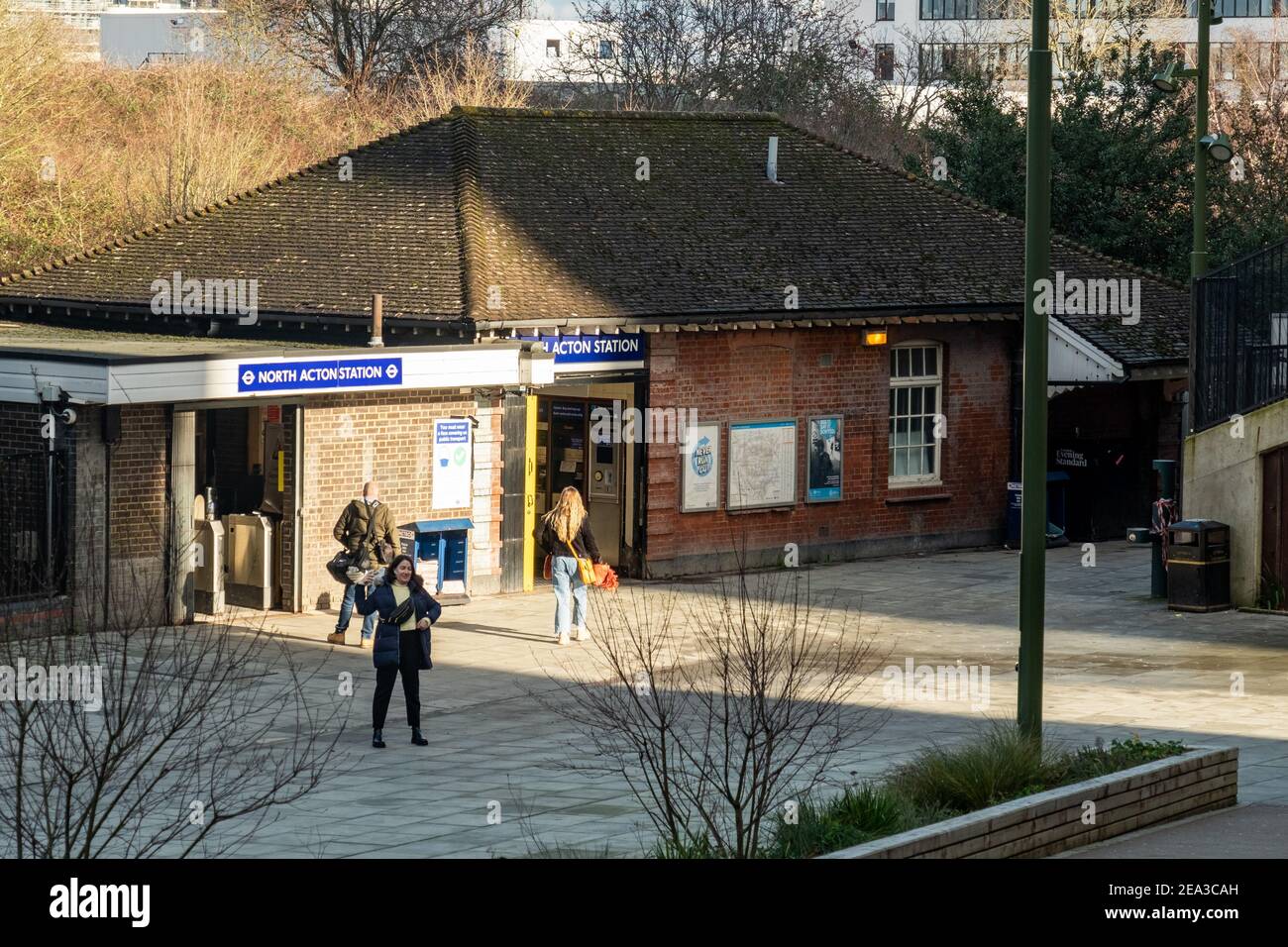 London - North Acton U-Bahn-Station Stockfoto