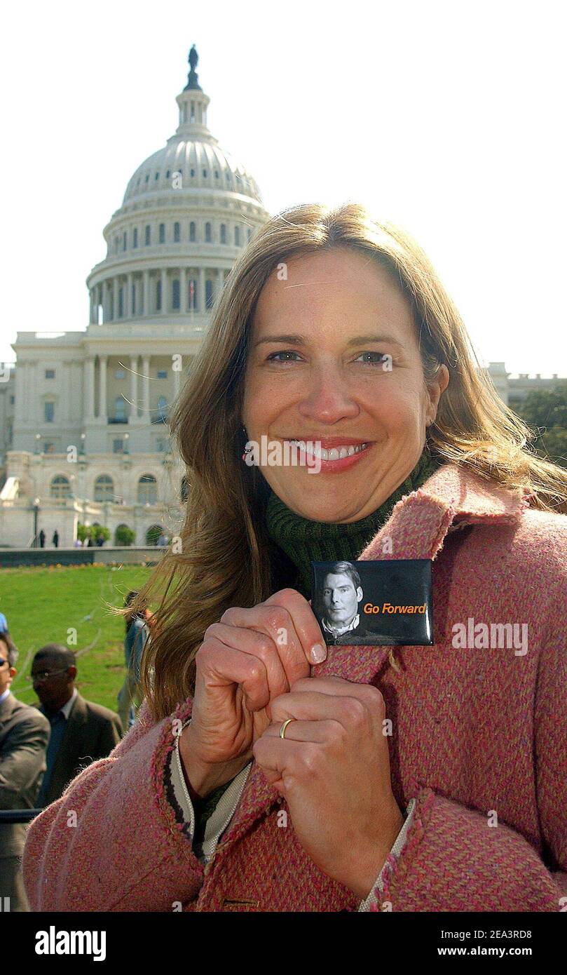Dana Reeve, Vorsitzende der Christopher Reeve Paralysis Foundation