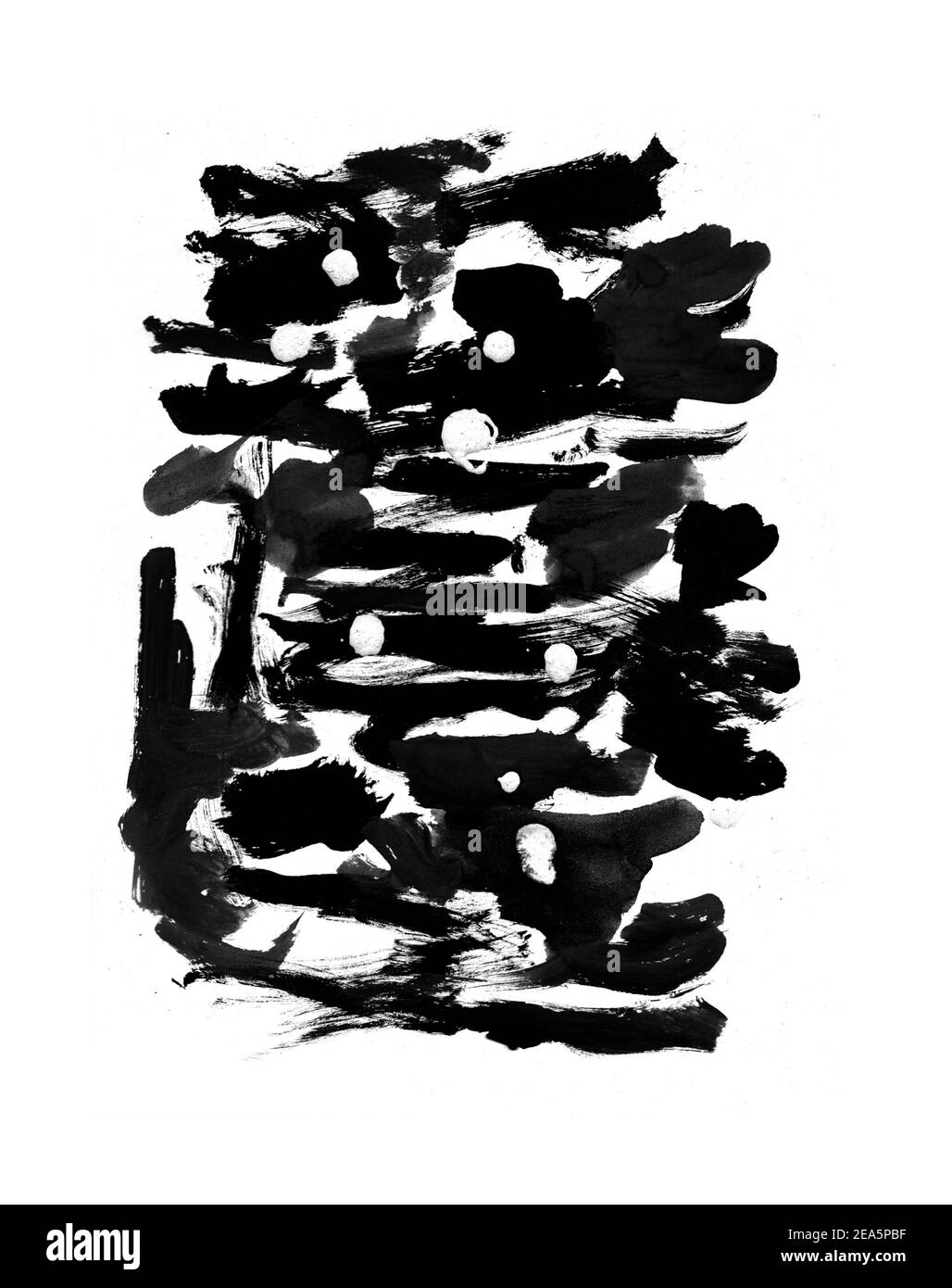 Abstrakte schwarze Farbtextur für Kunstdesign Stockfoto