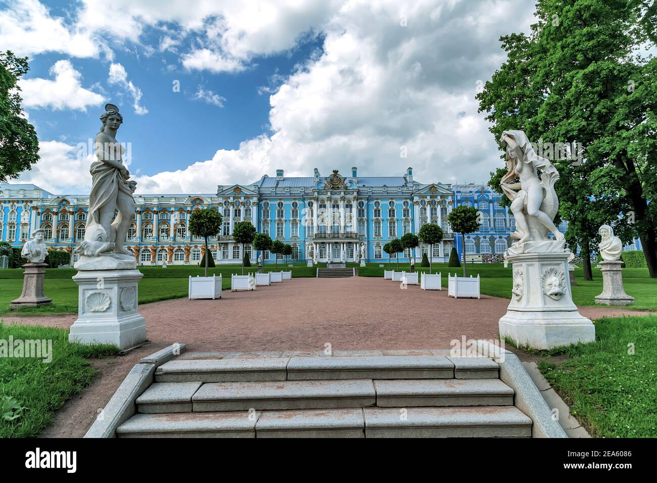 Sankt-Petersburg, Russland, 07. Juli 2014: Katharinenpalast in Sankt Petersburg Russland. Bernstein Zimmer Tsarskoe Selo Museum. Stockfoto