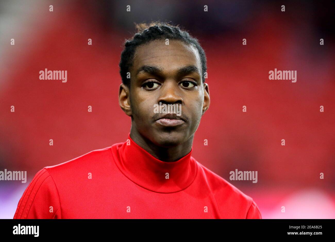 Aktenfoto vom 06-03-2018 von Joel Asoro. Ausgabedatum: Montag, 8. Februar 2021. Stockfoto