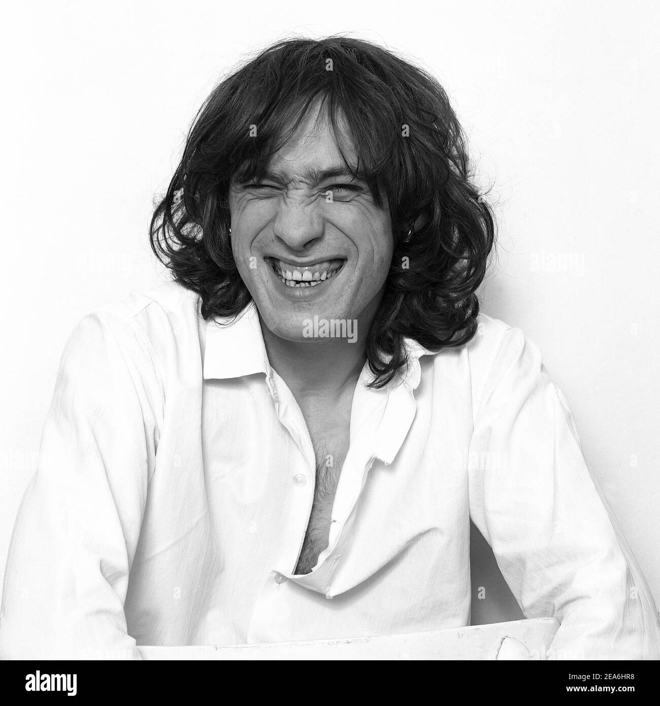 John Otway vom Duo Otway & Barrett Folk Rock London 17/1/1978 Stockfoto