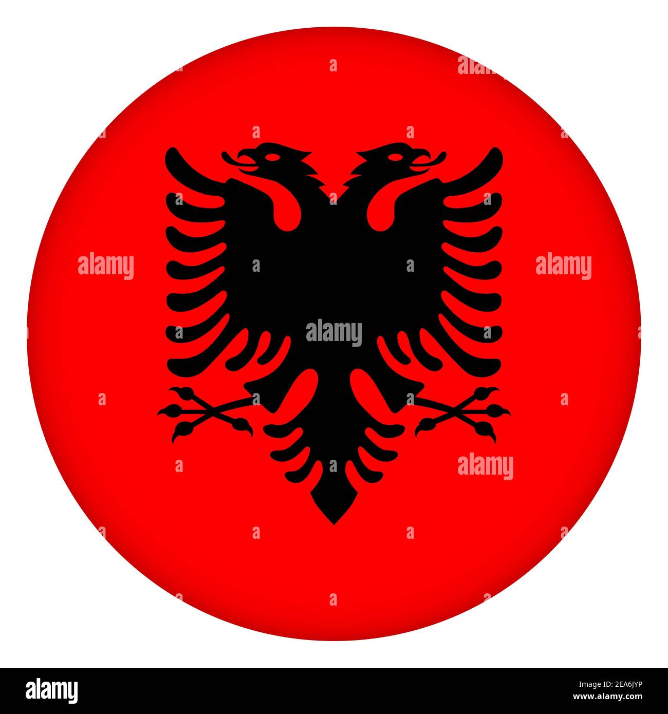 Flagge Jamaikas rund Symbol, Abzeichen oder Knopf. Jamaikanisches nationales Symbol. Vorlagendesign, Vektorgrafik. Stock Vektor