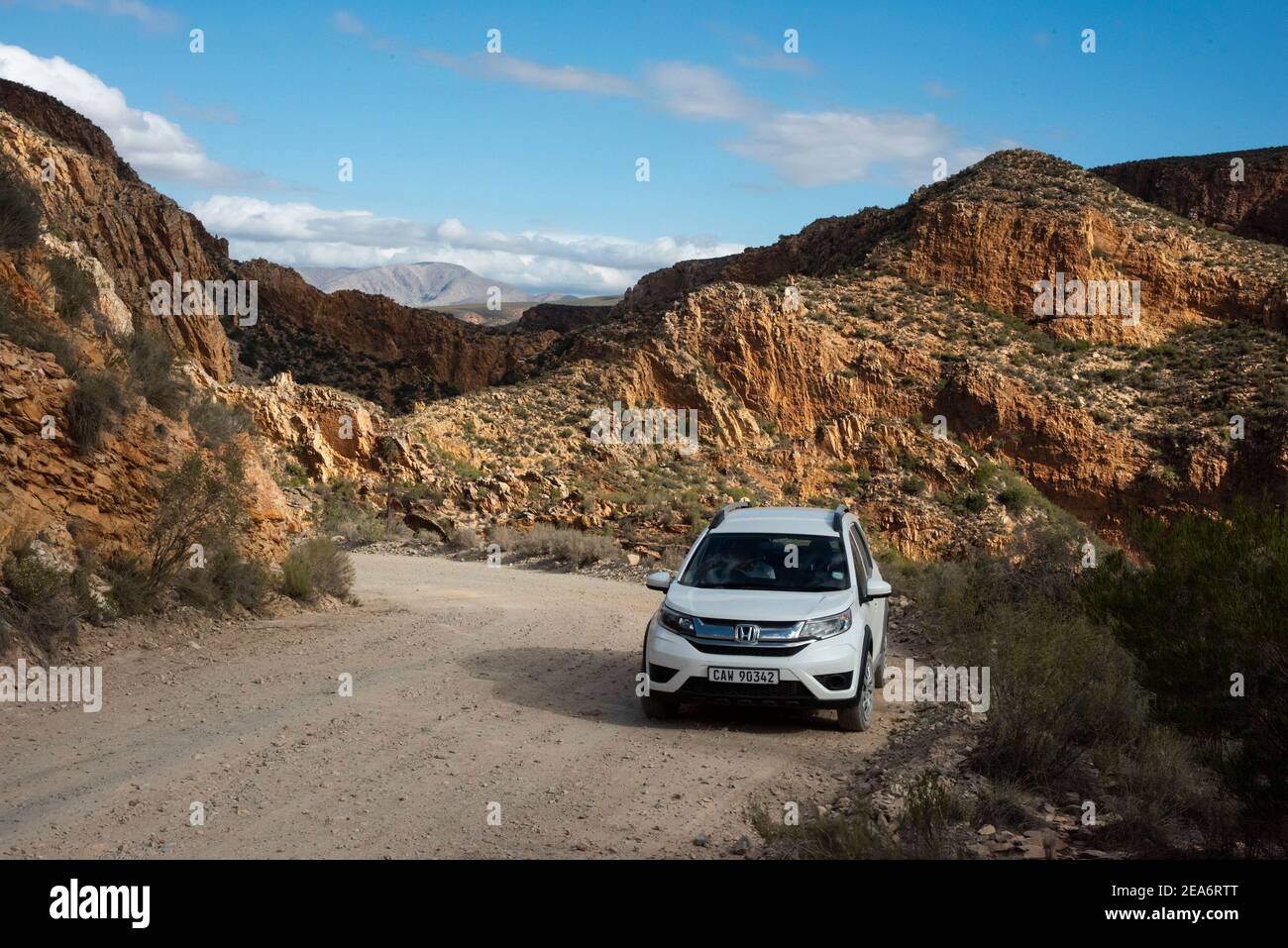 Nuwekloof Pass, Baviaanskloof, Südafrika Stockfoto