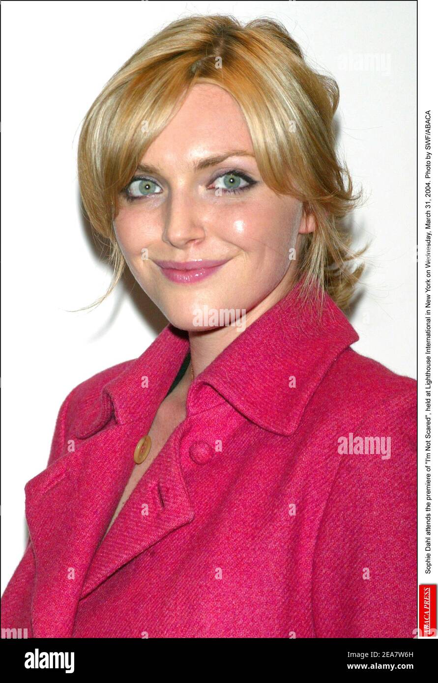 Sophie Dahl nimmt an der Premiere von I'm Not Scared Teil, die am Mittwoch, 31. März 2004, im Lighthouse International in New York stattfand. Foto von SWF/ABACA Stockfoto