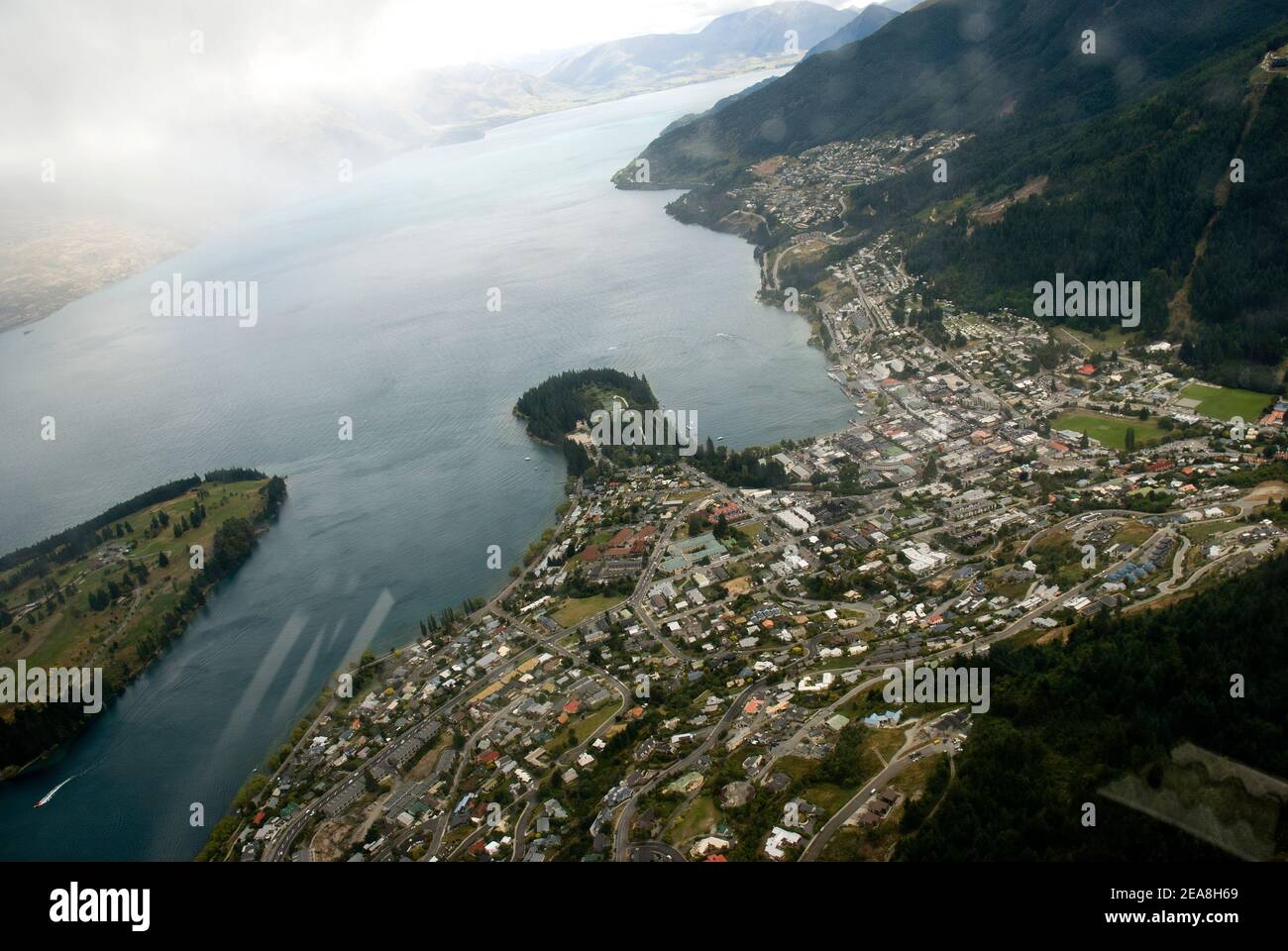 Queenstown, Südinsel, Neuseeland. Stockfoto