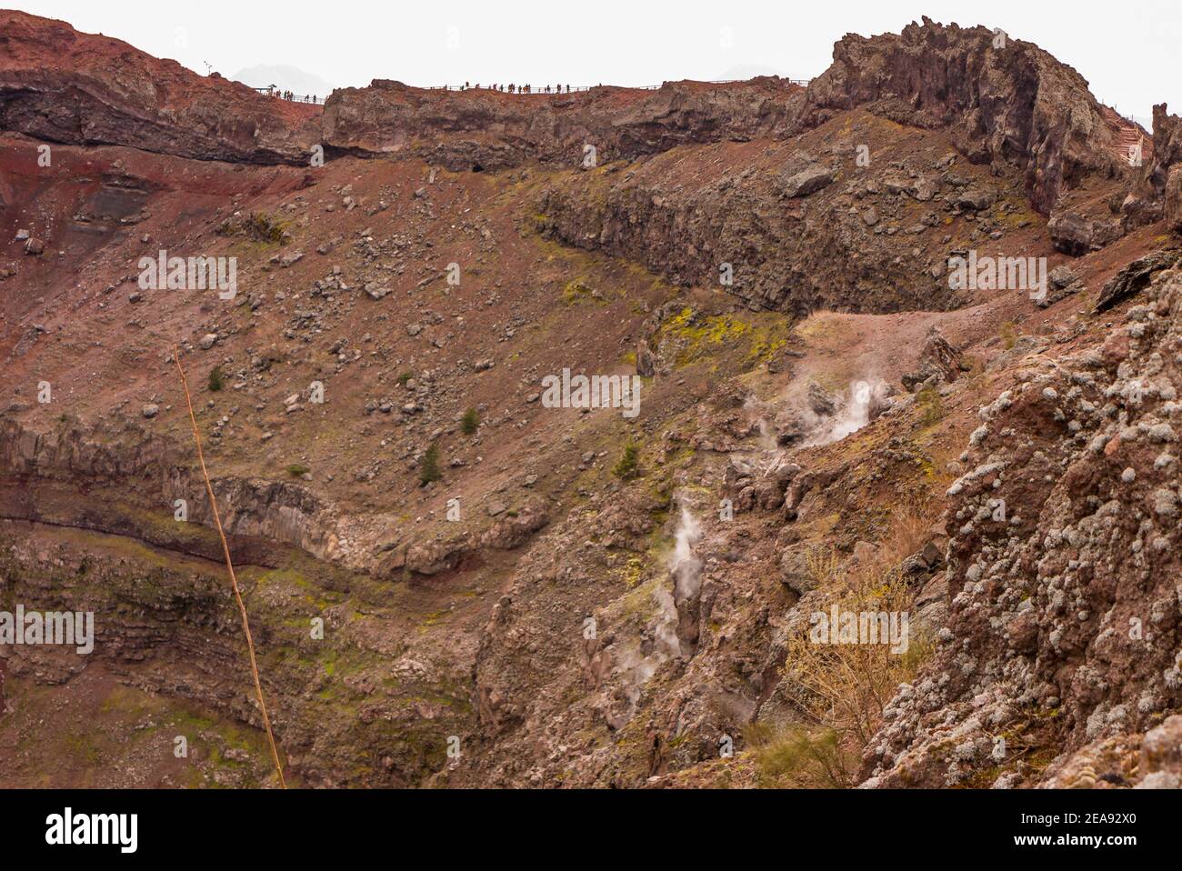 Vulkan Am Golf Von Neapel Vulkanasche und bimsstein beim ausbruch des vesuvs -Fotos und
