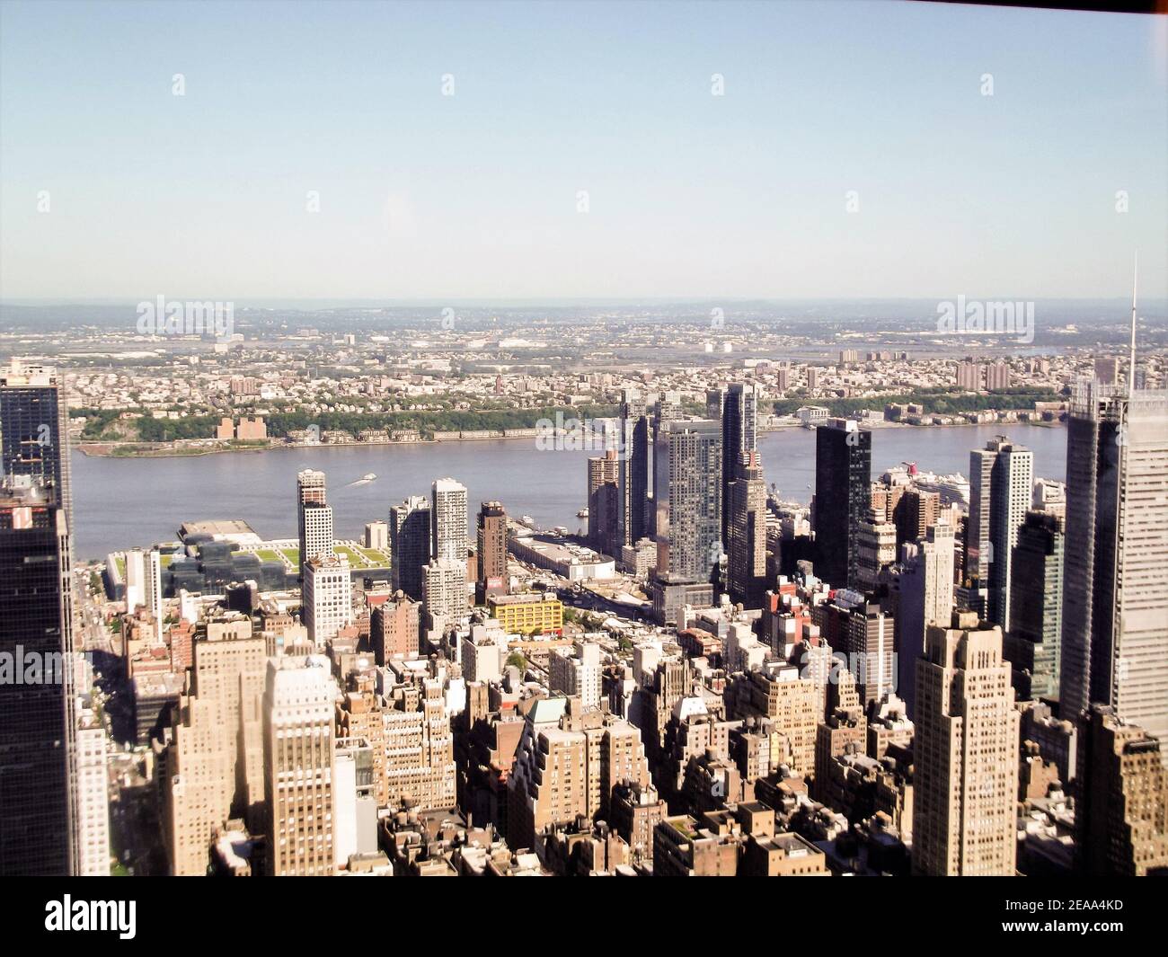 New York Skyline NYC Stockfoto