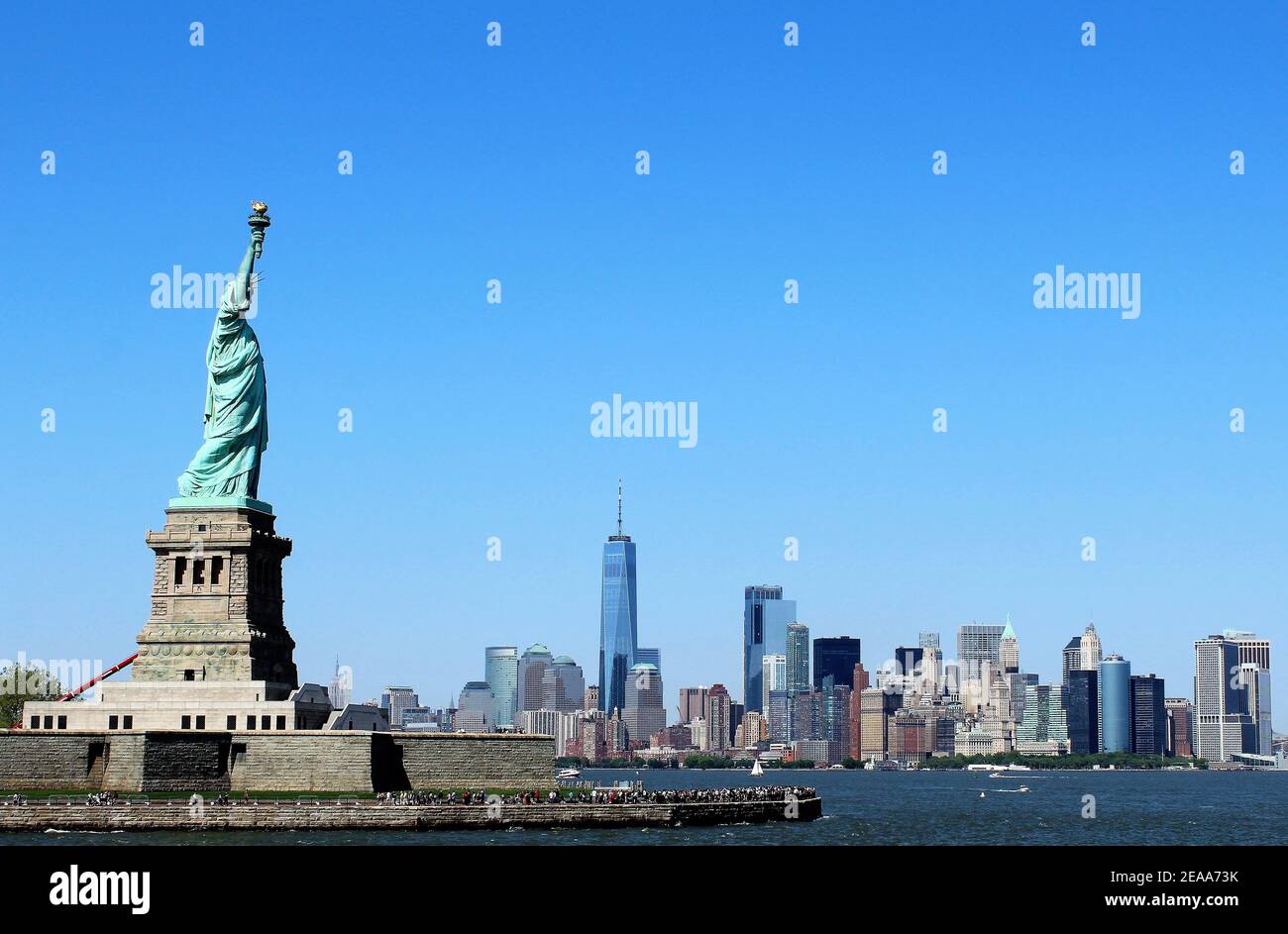 Freiheitsstatue NYC Stockfoto