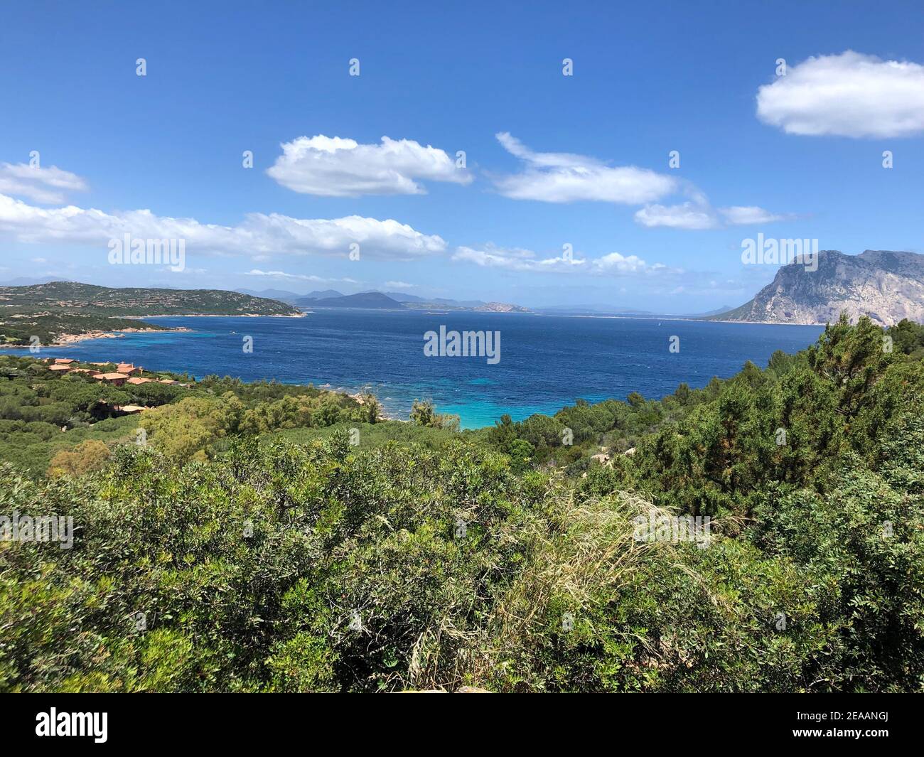 Capo Coda Cavallo, Spiaggia di Capo Coda Cavallo, Meer, Bucht, Strand, Natur, Sardinien, Italien Stockfoto