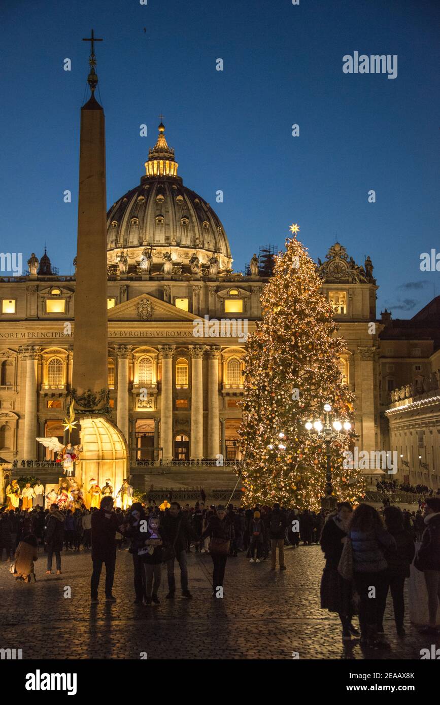 Abendstimmung auf dem Tiber, Rom Stockfoto