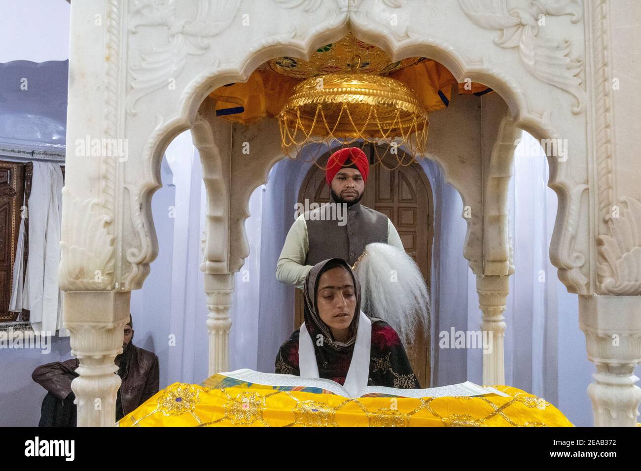 Gurdwara Janam Asthan, Nankana Sahib, Punjab, Pakistan Stockfoto