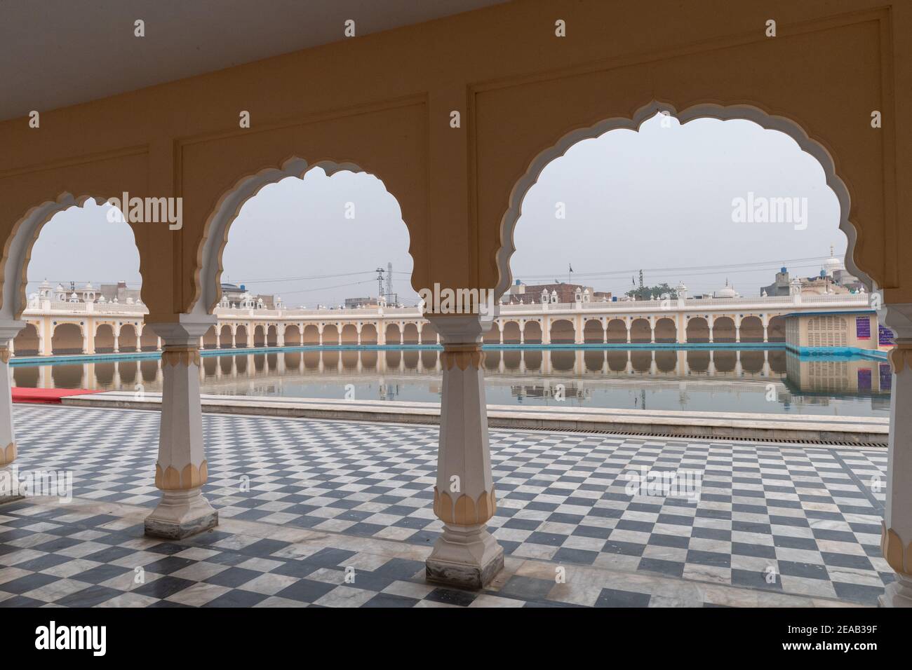 Gurdwara Janam Asthan, Nankana Sahib, Punjab, Pakistan Stockfoto