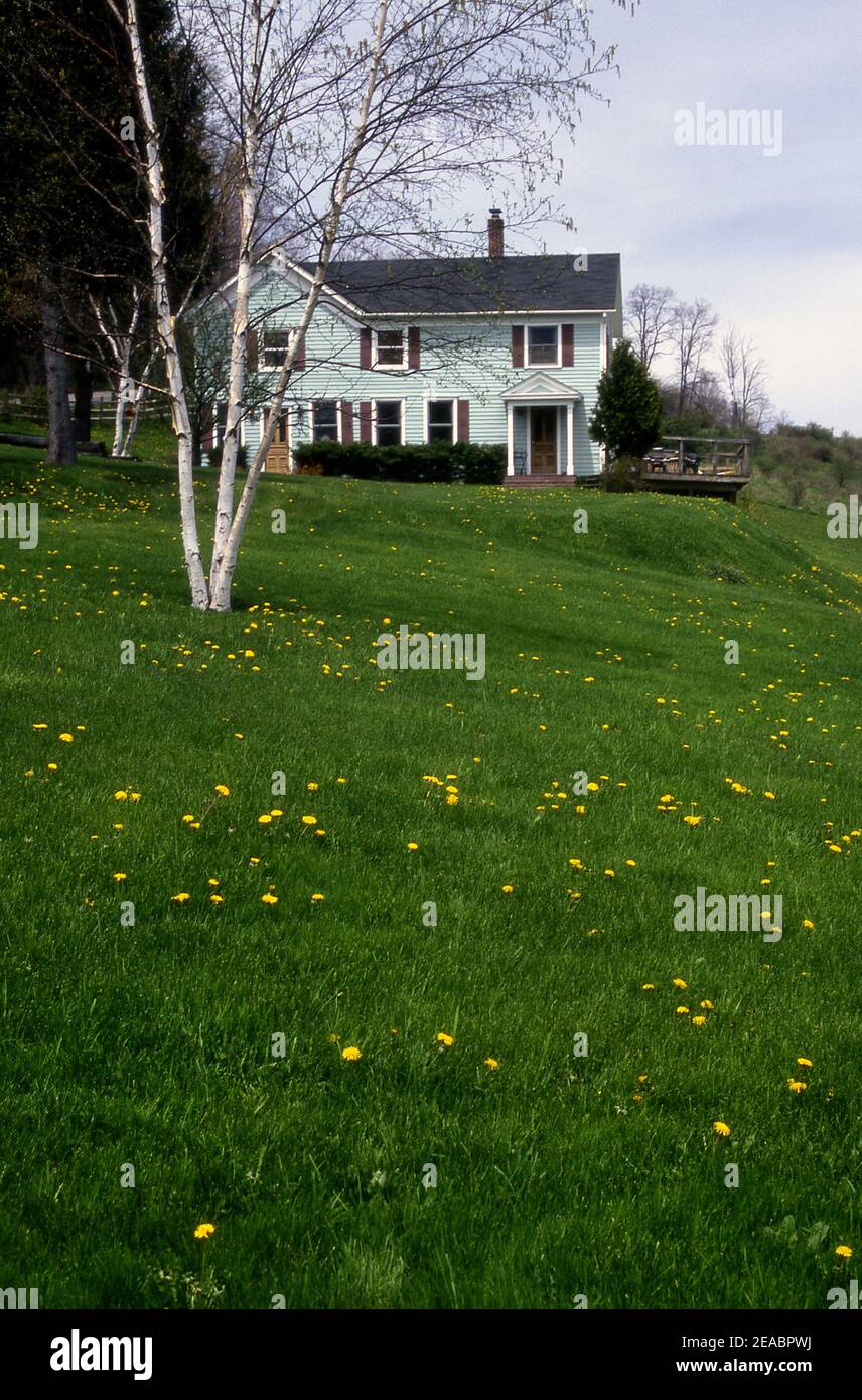 Landhaus in Cooperstown, New York Stockfoto