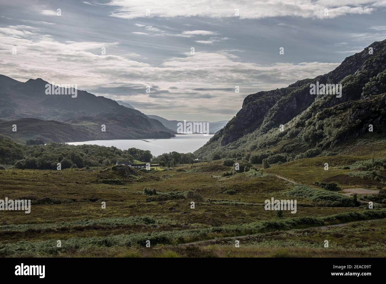 Landschaft in den schottischen Highlands Stockfoto