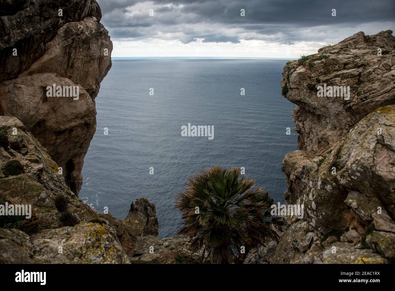 Berglandschaft, Serra de Tramuntana, Mallorca Stockfoto