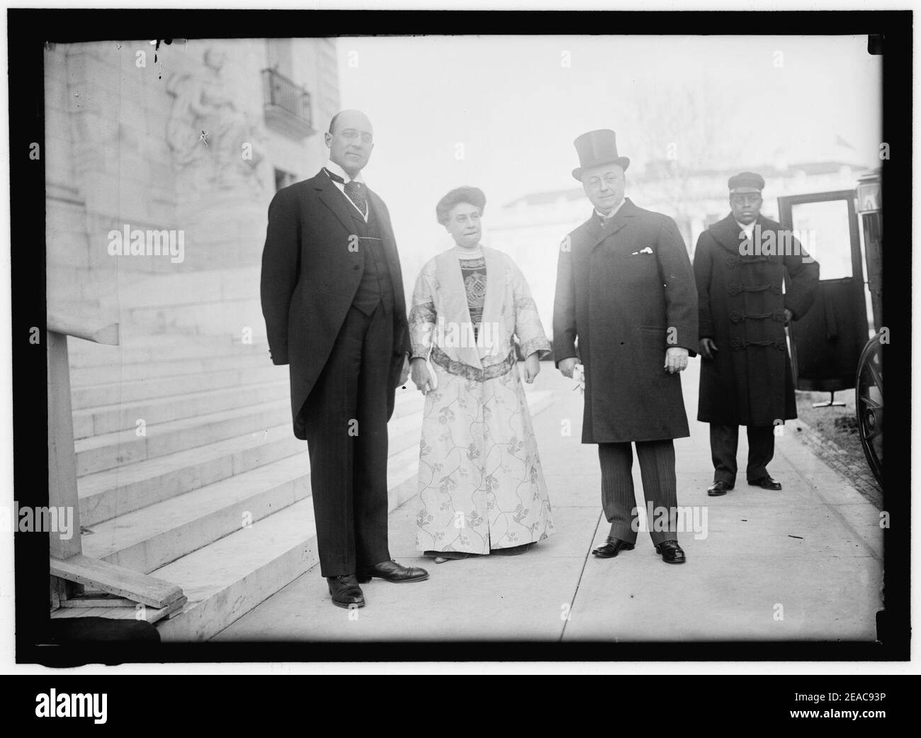 Neue JAHRE BREAKFASTS, PAN AMERICAN UNION. JOHN BARRETT; Frau. KNOX; Sekretär KNOX Stockfoto