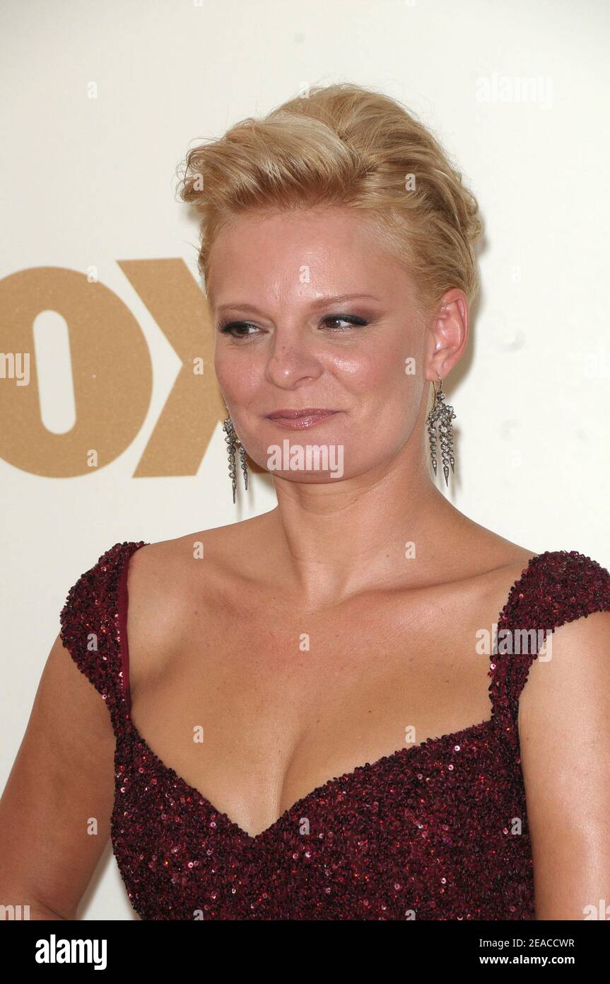 Martha Plimpton bei den Primetime Emmy Awards 2011 im Nokia Theater L.A. Wohnen Sie in der Innenstadt von Los Angeles CA Stockfoto
