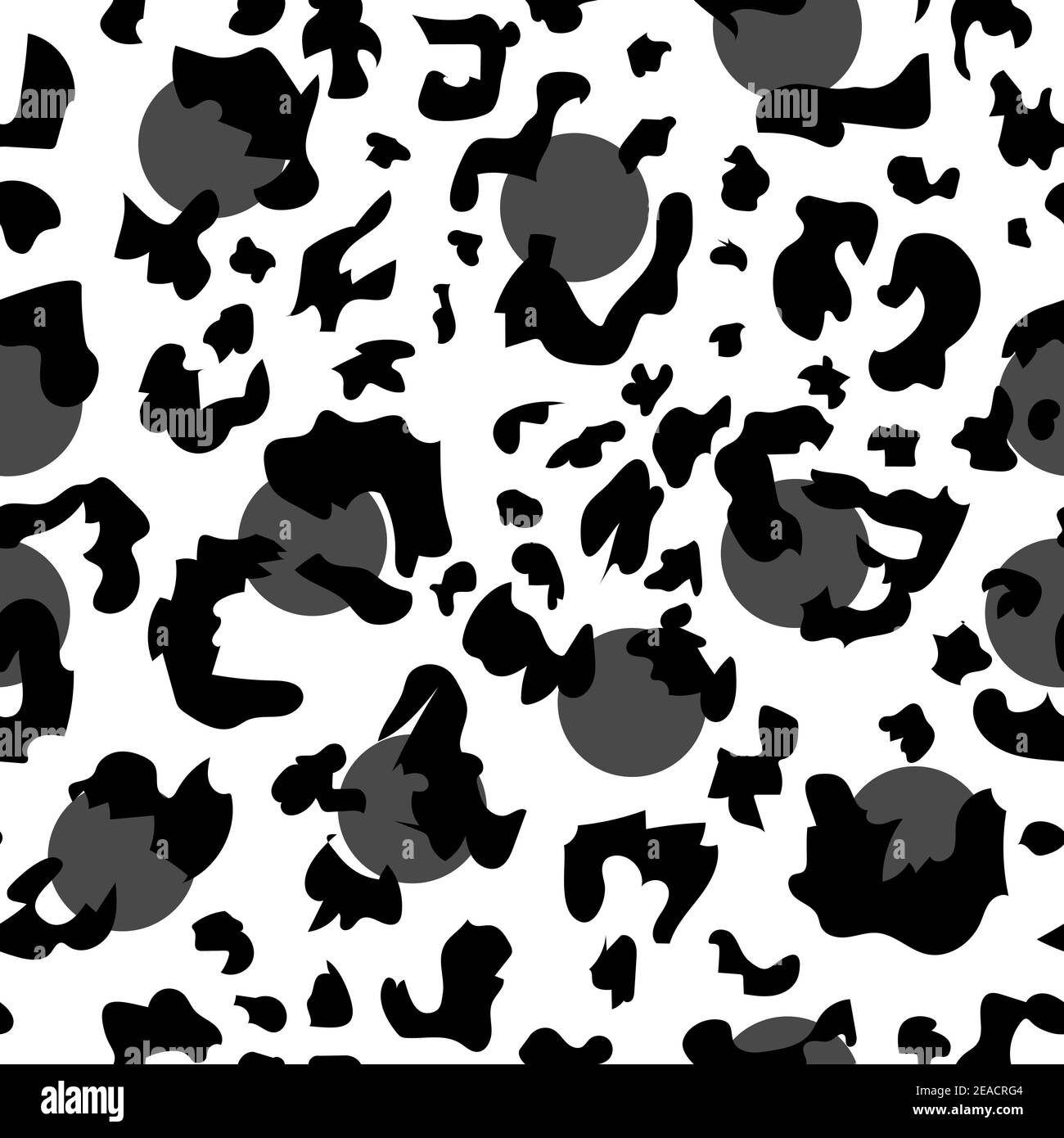 Safari-Druck, Leopardenmuster im Camouflage-Muster Stock Vektor