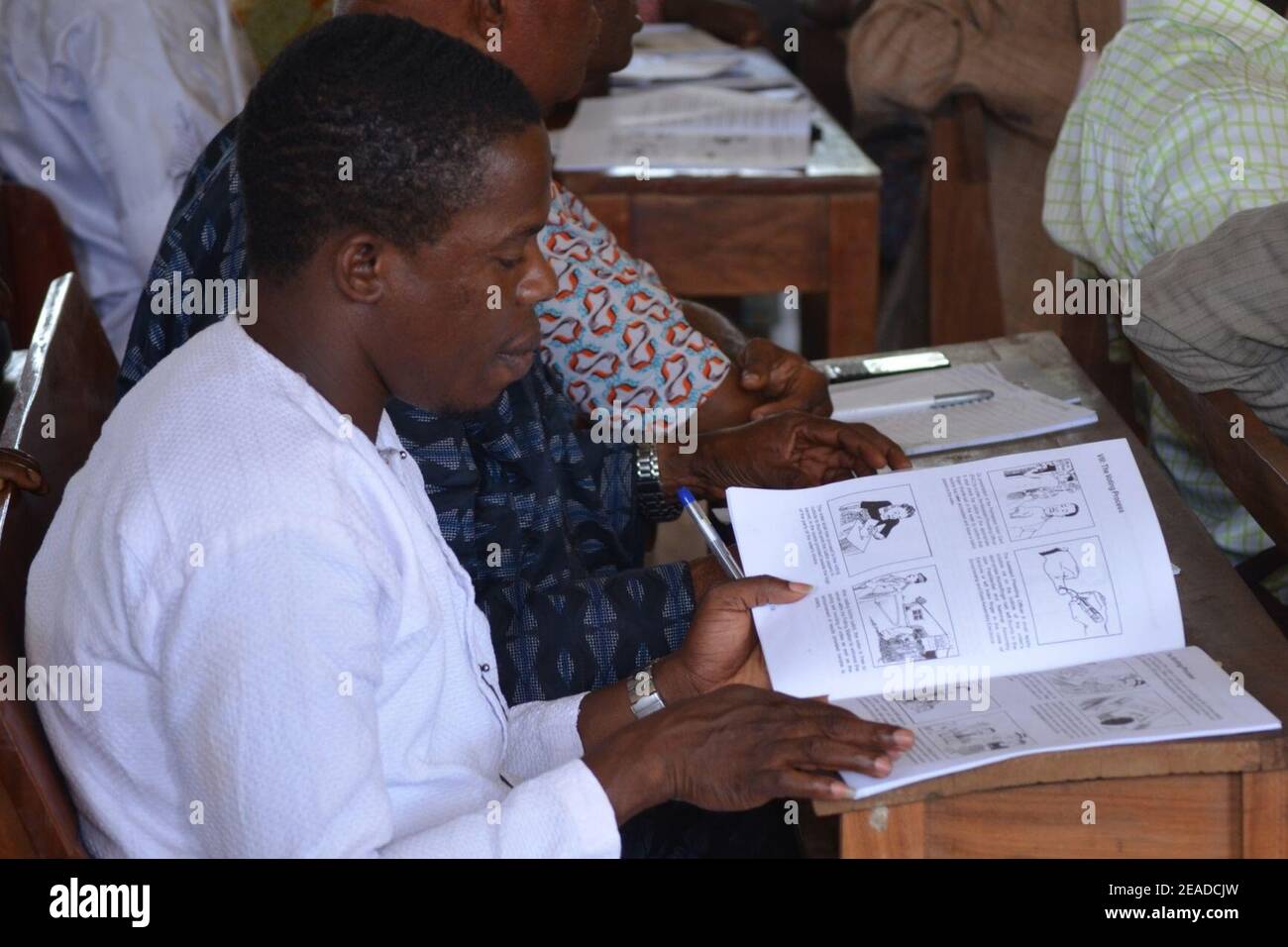 Nigerianische Wahlkampfagentur (16015596753). Stockfoto