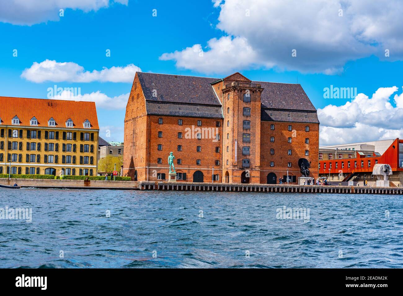Gebäude der königlichen Kunstsammlung im Zentrum von Kopenhagen, Dänemark. Stockfoto