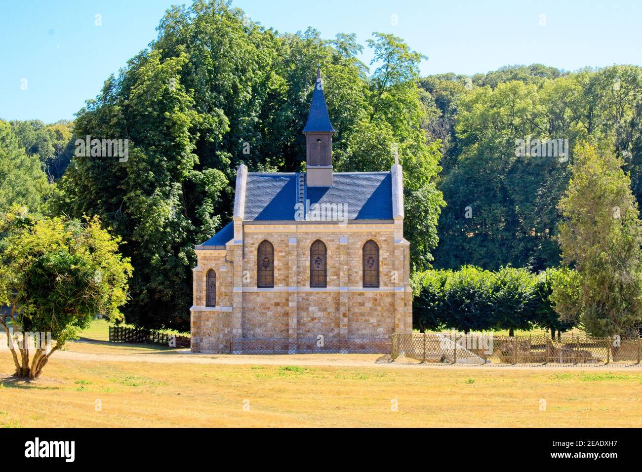 Altes Haus im Dorf Stockfoto