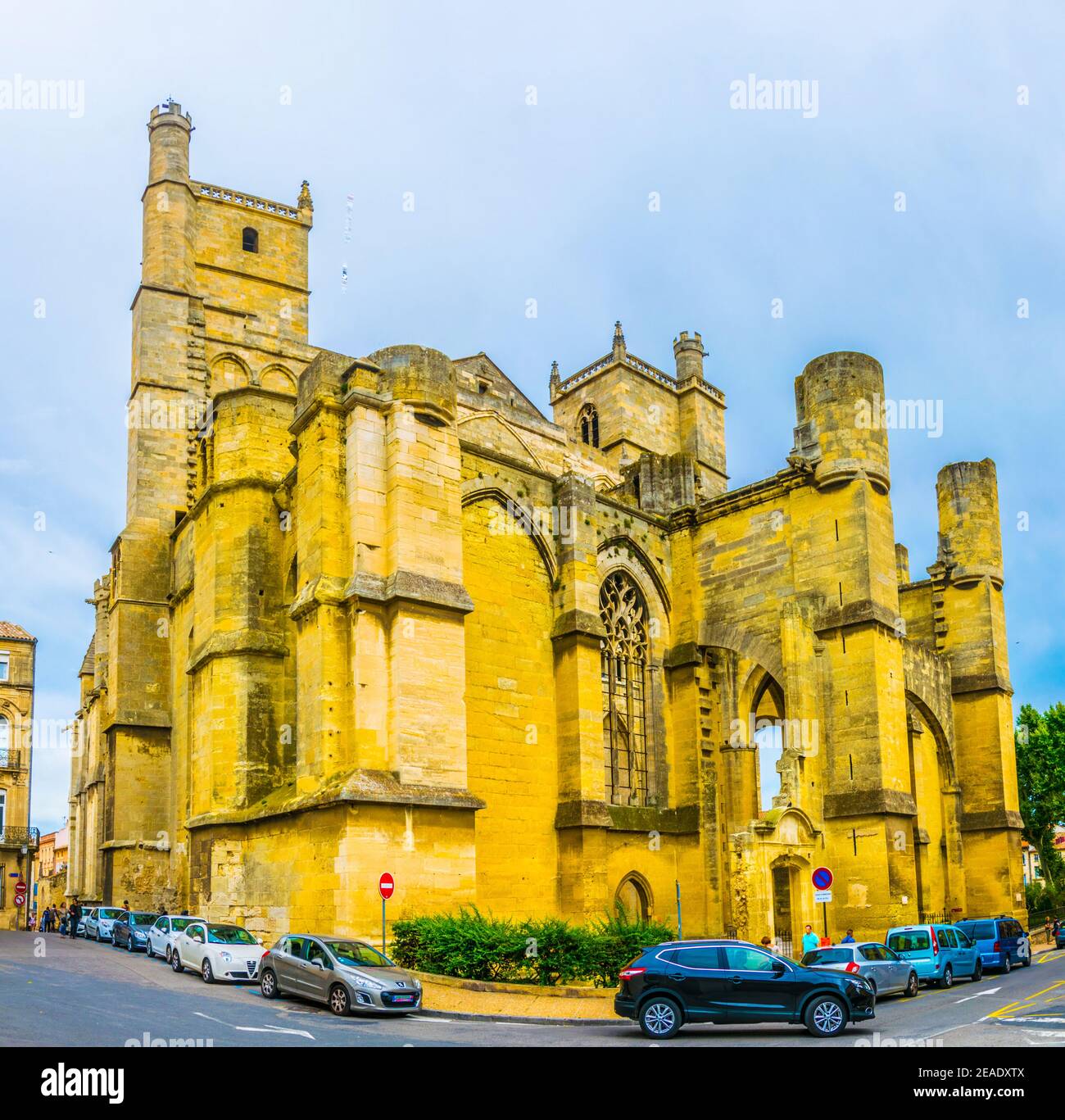 Palais des archeveques in Narbonne, Frankreich Stockfoto