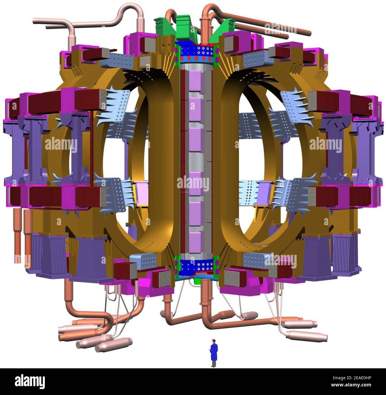 NIST-Lichtquelle leuchtet Fusion Power Diagnostics (5940503323) auf. Stockfoto