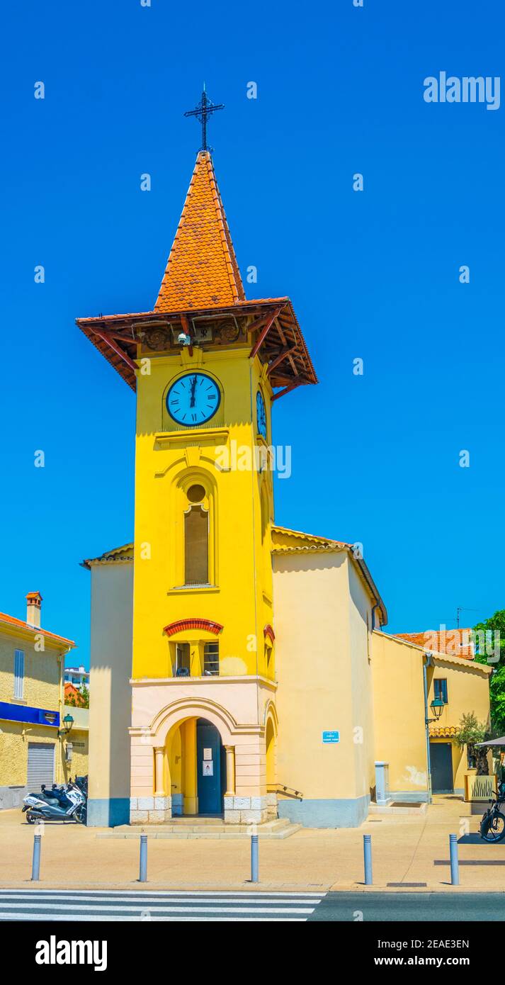 Saint Pierre Kapelle in Cagnes sur Mer, Frankreich Stockfoto