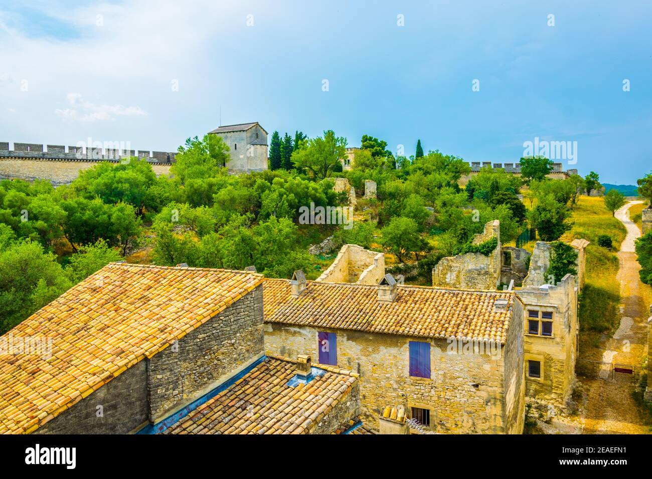 Fort Saint Andre in Avignon, Frankreich Stockfoto