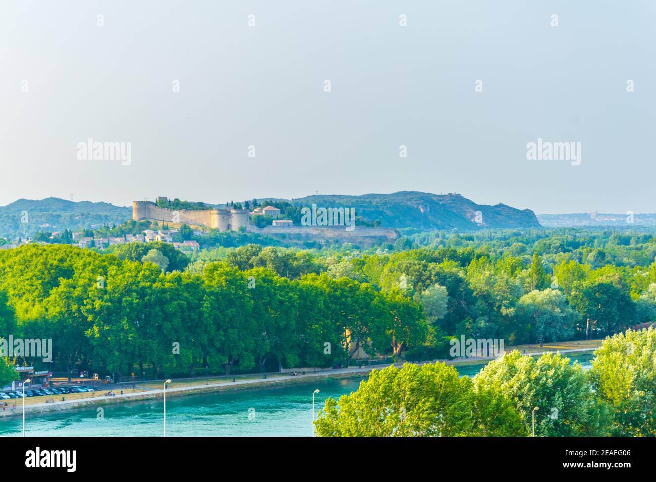 Luftaufnahme von Avignon, Frankreich Stockfoto