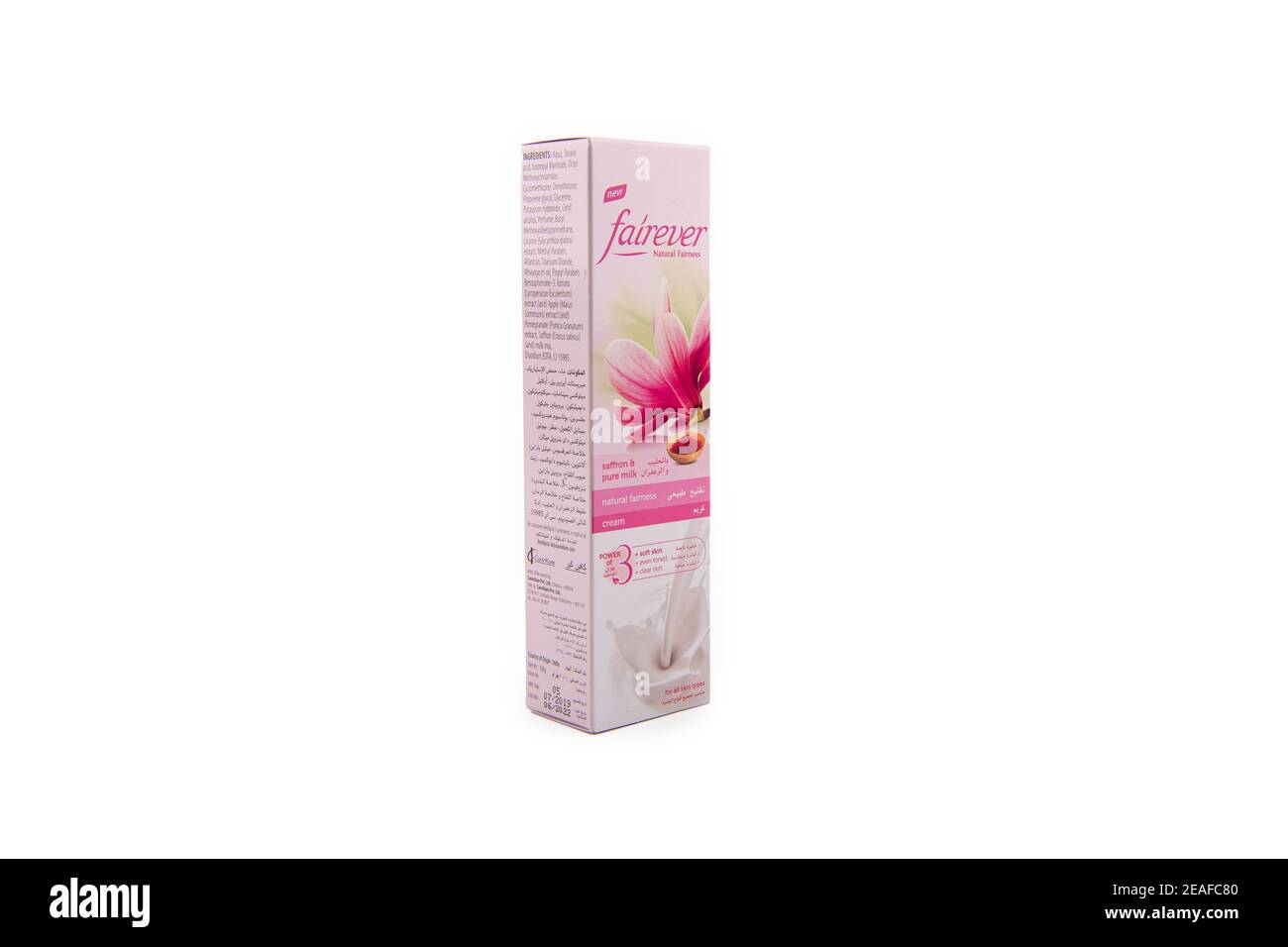 Fairever natürliche Fairness Beauty-Creme Stockfoto