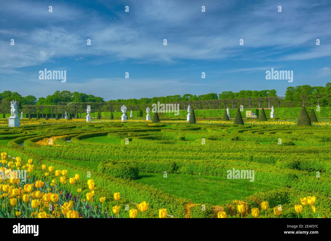 Gärten von Herrenhausen Schloss in Hannover, Deutschland