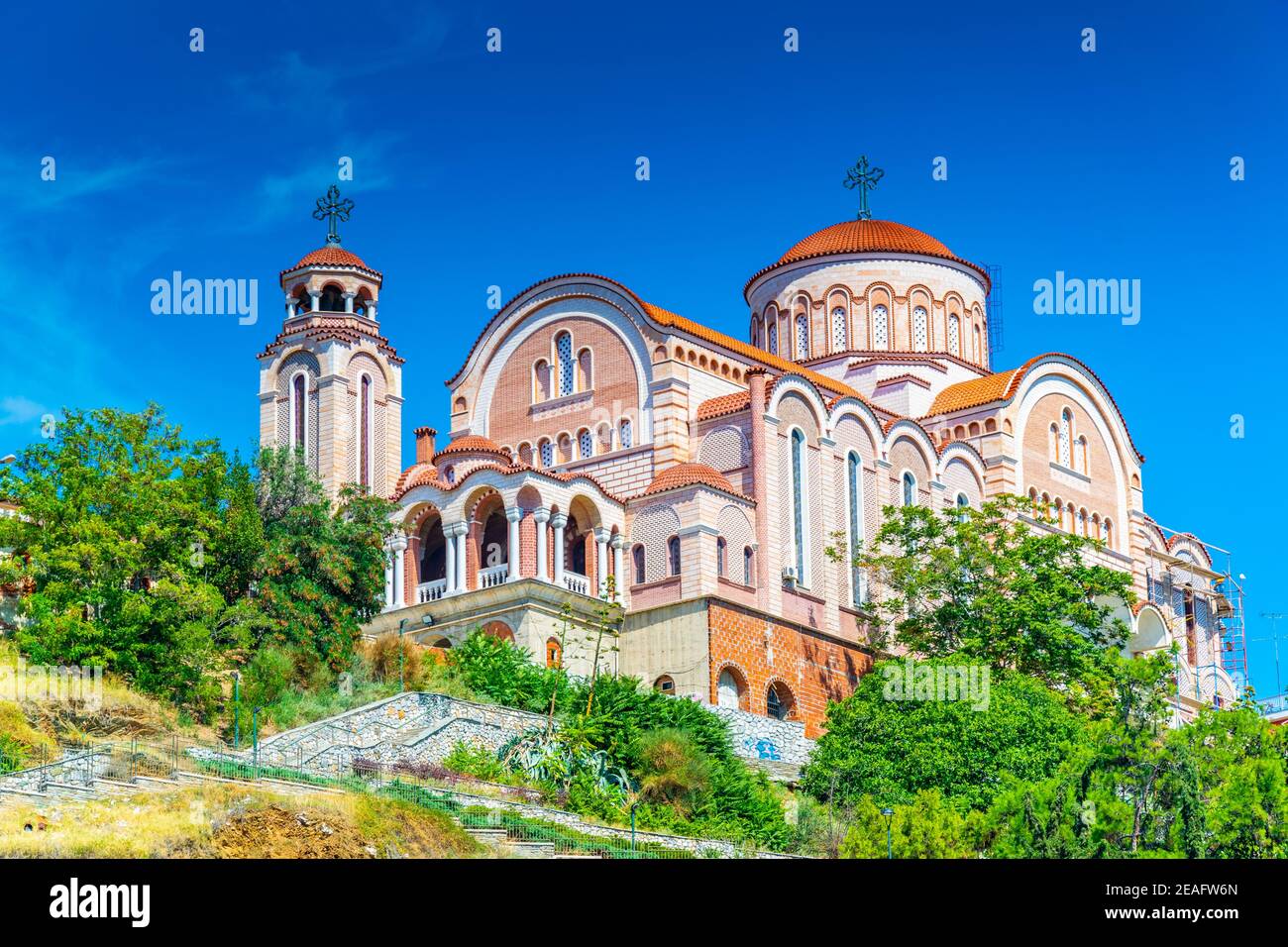 Agii Theodori Kirche in Thessaloniki, Griechenland Stockfoto