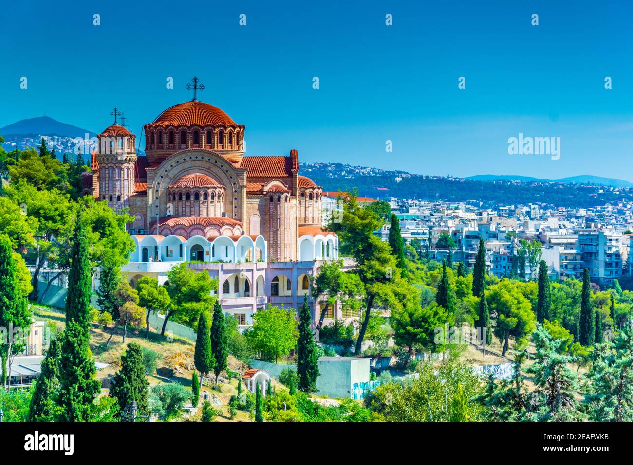 Saint Paul Kathedrale in Thessaloniki, Griechenland Stockfoto
