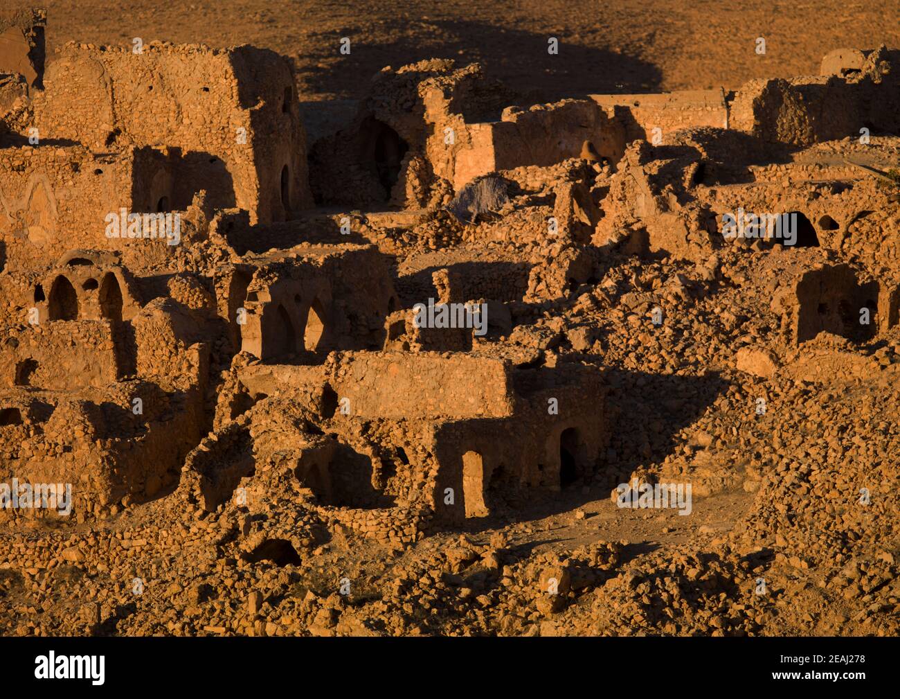 Die Altstadt, Tripolitanien, Nalut, Libyen Stockfoto