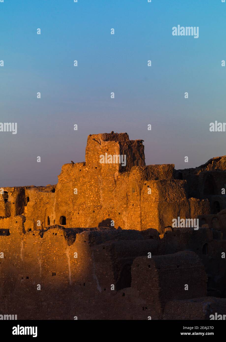 Die Altstadt, Tripolitanien, Nalut, Libyen Stockfoto
