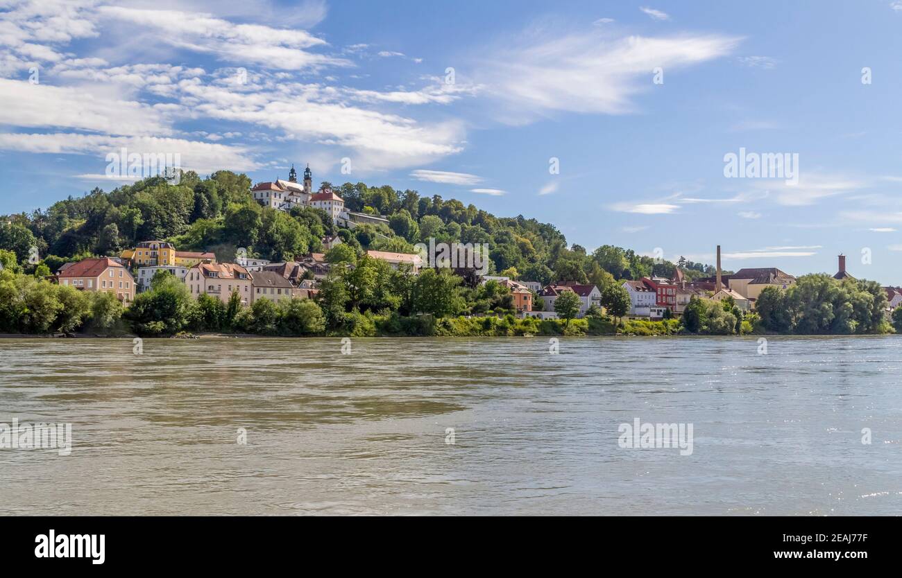 Passau in Deutschland Stockfoto