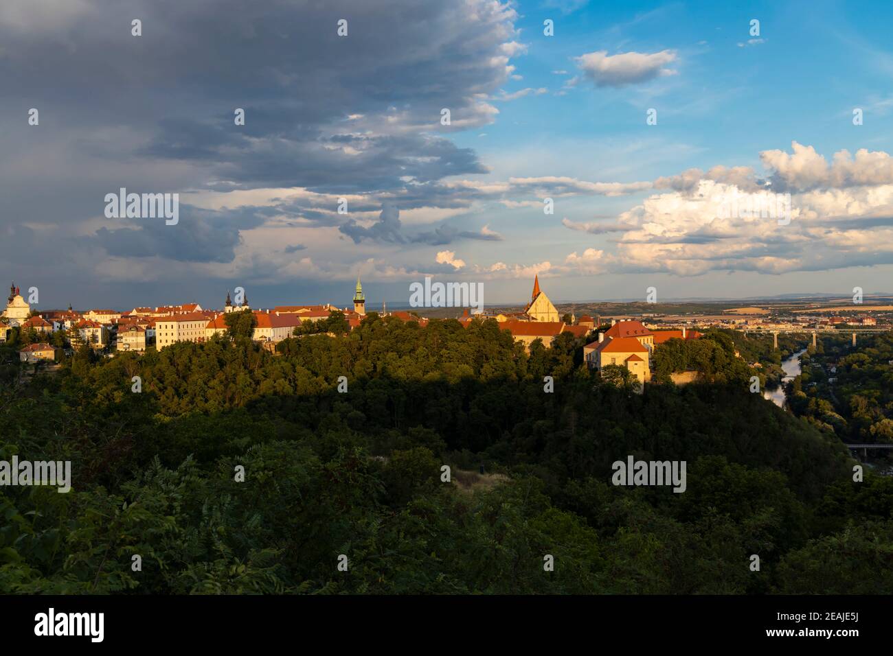 Stadt Znojmo, Tschechien Stockfoto