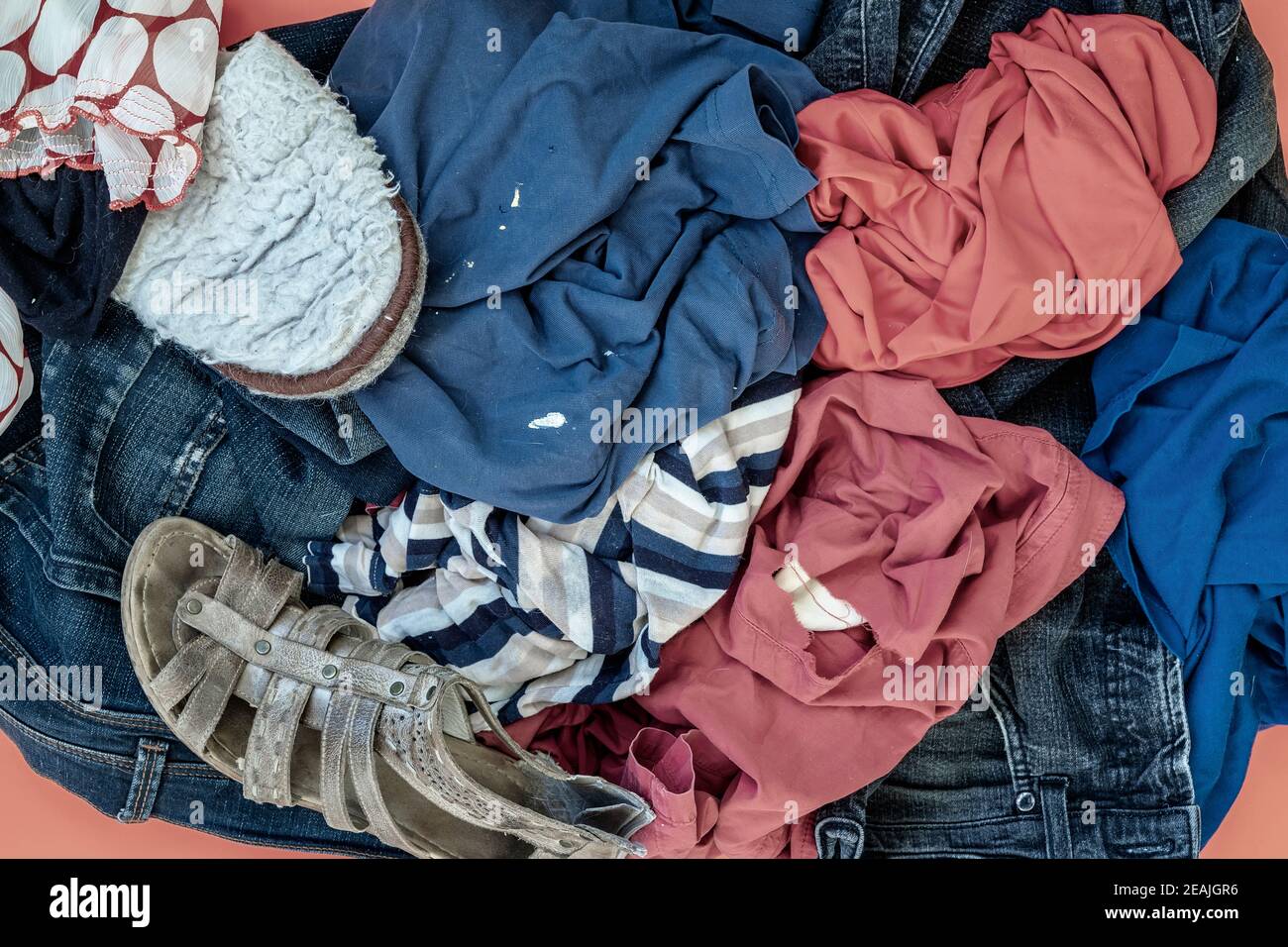 Gemischter recycelter abfall Fotos und Bildmaterial in hoher