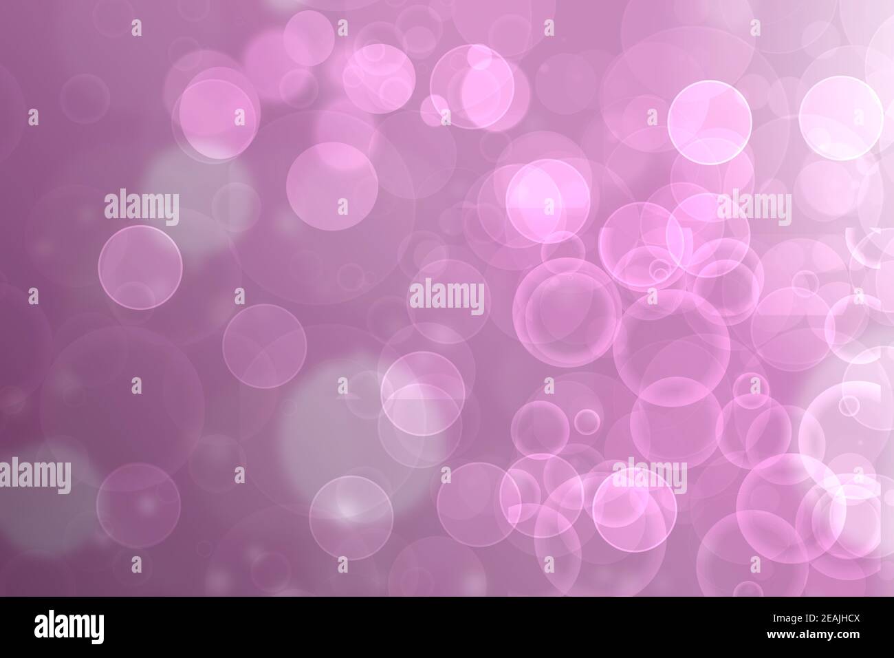 Eine festliche abstrakte Gradienten rosa grau silber Hintergrund Textur mit Glitter defokussierten funkeln Bokeh Kreise und Sterne. Kartenkonzept für Happy New Year, Party-Einladung, valentinstag oder andere Feiertage. Stockfoto