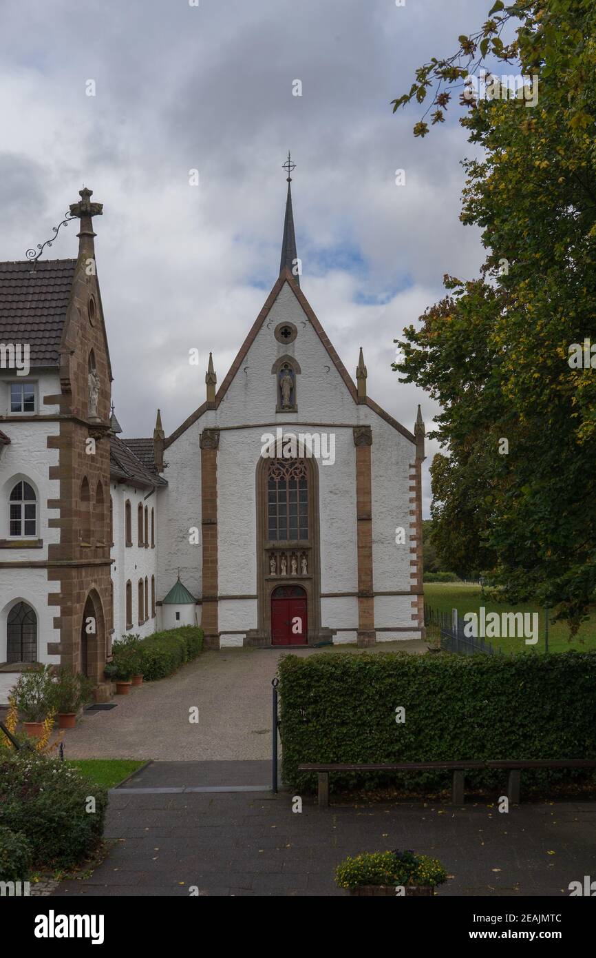 Das Kloster Mariawald in der Nähe des deutschen Dorfes Heimbach Stockfoto