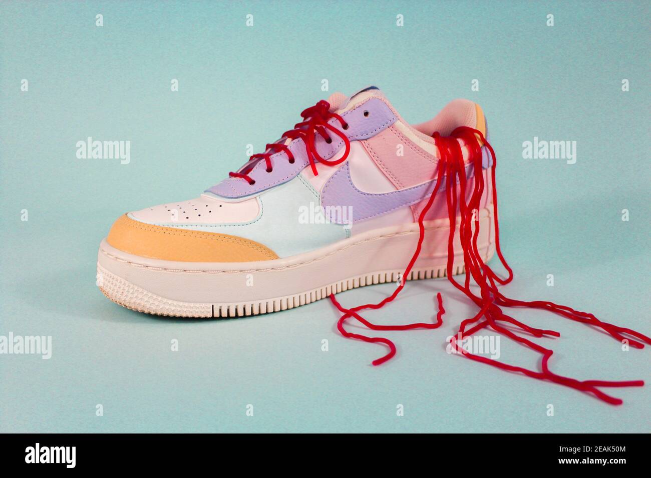 Nike Air Force 1 Stockfoto