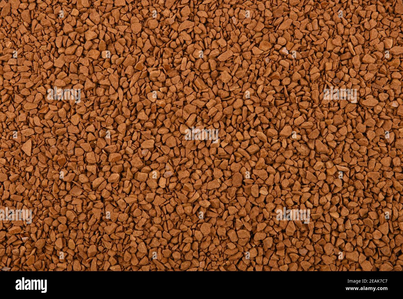 Hintergrund Textur von gefriergetrockneten Instant-Kaffee Stockfoto