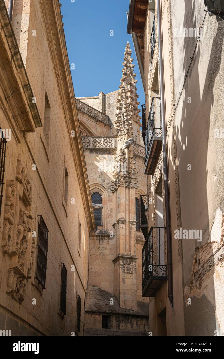 Antikes Gebäude, Segovia, Spanien Stockfoto