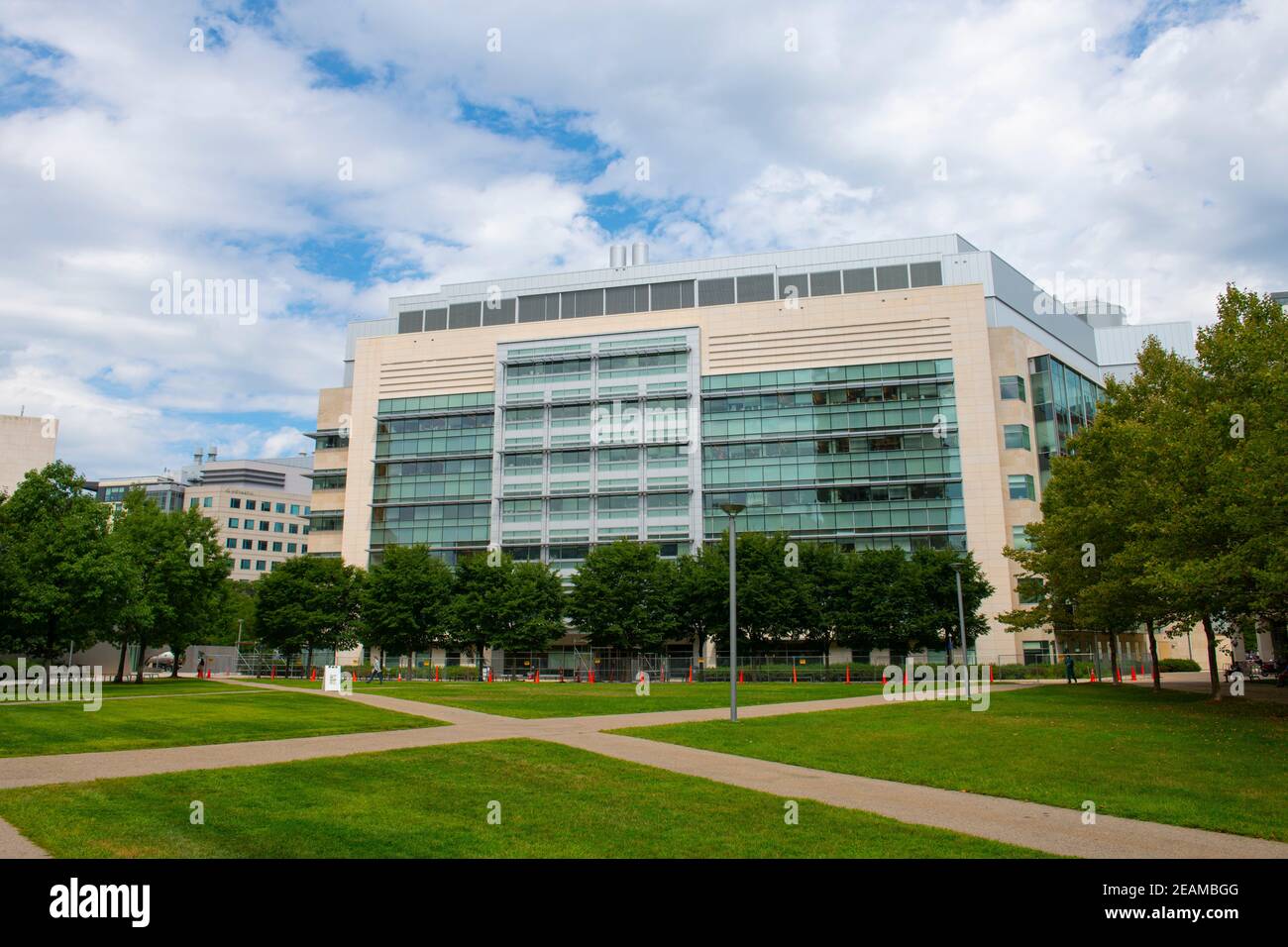 David H. Koch Institut für integrative Krebsforschung in Massachusetts Institute of Technology (mit), Cambridge, Massachusetts MA, USA. Stockfoto