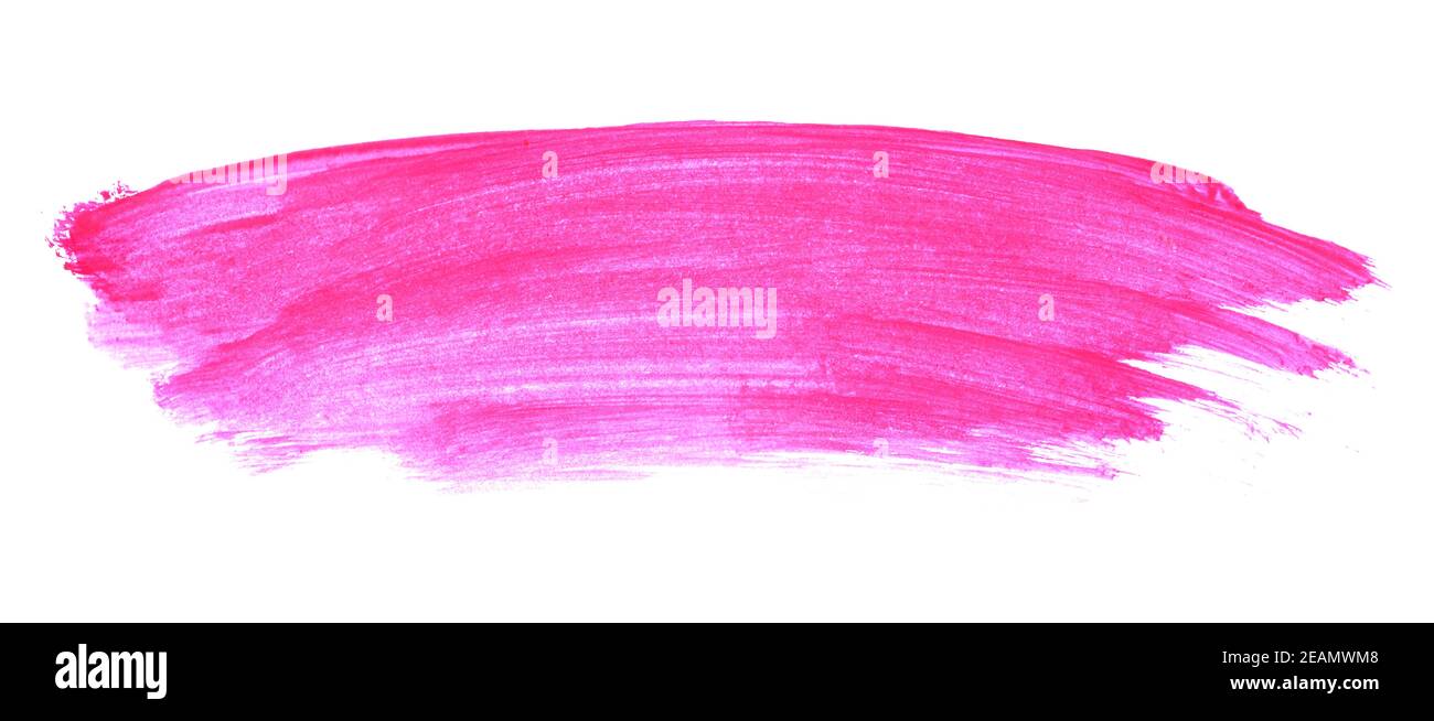 Handbemalter Aquarell Textur Hintergrund mit rosa Farbe Stockfoto